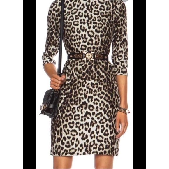 💥SALE Rag&Bone Leopard Print Short Cocktail Dress - Picture 5 of 8
